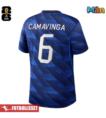 Frankrike Eduardo Camavinga #6 Hemmatröja VM 2026 Kortärmad