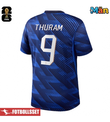 Frankrike Marcus Thuram #9 Hemmatröja VM 2026 Kortärmad