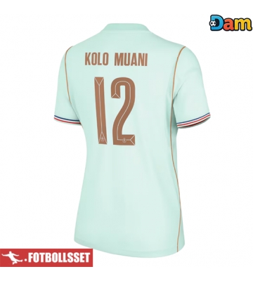 Frankrike Randal Kolo Muani #12 Bortatröja Dam VM 2026 Kortärmad