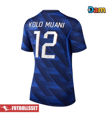 Frankrike Randal Kolo Muani #12 Hemmatröja Dam VM 2026 Kortärmad