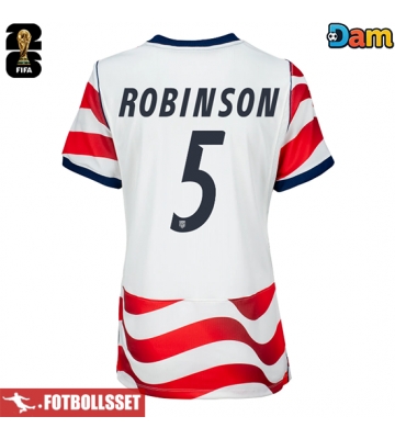Förenta stater Antonee Robinson #5 Hemmatröja Dam VM 2026 Kortärmad