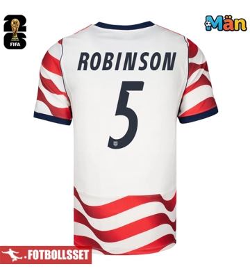 Förenta stater Antonee Robinson #5 Hemmatröja VM 2026 Kortärmad