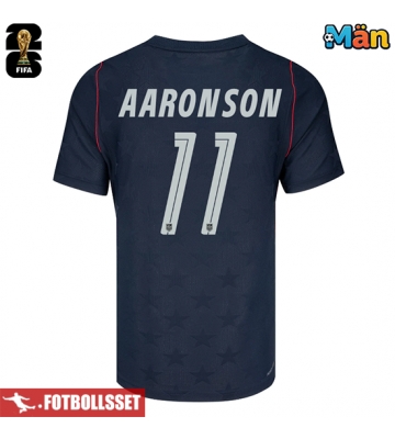 Förenta stater Brenden Aaronson #11 Bortatröja VM 2026 Kortärmad