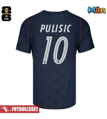 Förenta stater Christian Pulisic #10 Bortatröja VM 2026 Kortärmad