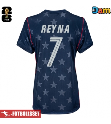 Förenta stater Giovanni Reyna #7 Bortatröja Dam VM 2026 Kortärmad