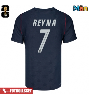 Förenta stater Giovanni Reyna #7 Bortatröja VM 2026 Kortärmad