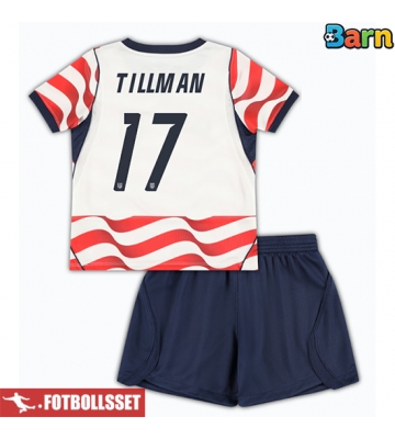 Förenta stater Malik Tillman #17 Hemmatröja Barn VM 2026 Kortärmad (+ Korta byxor)