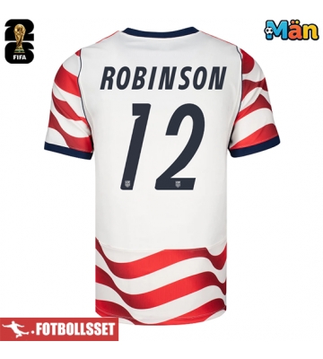 Förenta stater Miles Robinson #12 Hemmatröja VM 2026 Kortärmad