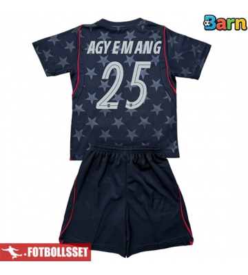 Förenta stater Patrick Agyemang #25 Bortatröja Barn VM 2026 Kortärmad (+ Korta byxor)