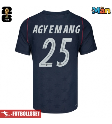 Förenta stater Patrick Agyemang #25 Bortatröja VM 2026 Kortärmad