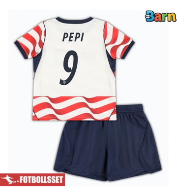 Förenta stater Ricardo Pepi #9 Hemmatröja Barn VM 2026 Kortärmad (+ Korta byxor)