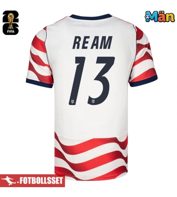 Förenta stater Tim Ream #13 Hemmatröja VM 2026 Kortärmad