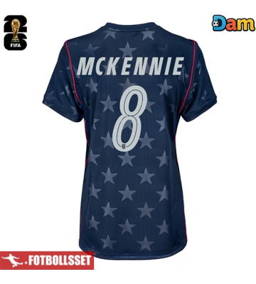 Förenta stater Weston McKennie #8 Bortatröja Dam VM 2026 Kortärmad
