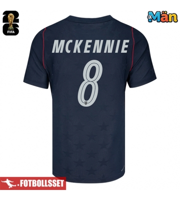 Förenta stater Weston McKennie #8 Bortatröja VM 2026 Kortärmad