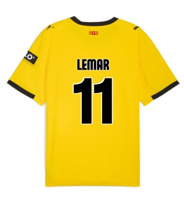 Girona Thomas Lemar #11 Bortatröja 2025-26 Kortärmad