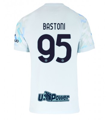 Inter Milan Alessandro Bastoni #95 Bortatröja 2025-26 Kortärmad