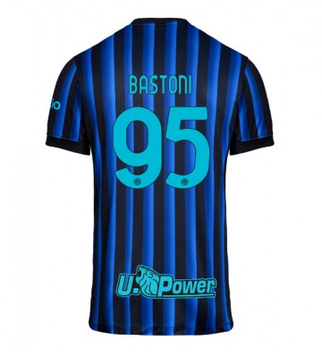 Inter Milan Alessandro Bastoni #95 Hemmatröja 2025-26 Kortärmad