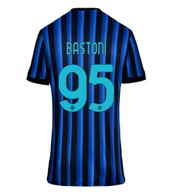 Inter Milan Alessandro Bastoni #95 Hemmatröja Dam 2025-26 Kortärmad