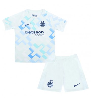 Inter Milan Bortatröja Barn 2025-26 Kortärmad (+ Korta byxor)