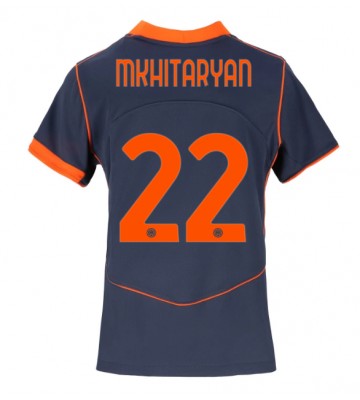 Inter Milan Henrikh Mkhitaryan #22 Tredje Tröja Dam 2025-26 Kortärmad