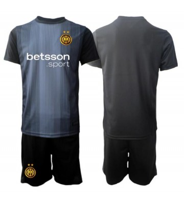 Inter Milan Målvakt Hemmatröja Barn 2025-26 Kortärmad (+ Korta byxor)