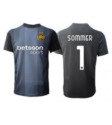 Inter Milan Yann Sommer #1 Målvakt Hemmatröja 2025-26 Kortärmad