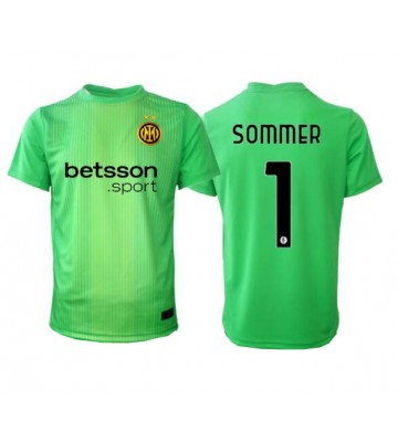 Inter Milan Yann Sommer #1 Målvakt Tredje Tröja 2025-26 Kortärmad