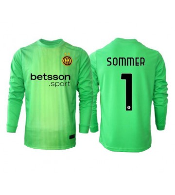 Inter Milan Yann Sommer #1 Målvakt Tredje Tröja 2025-26 Långärmad