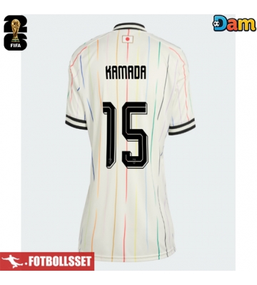 Japan Daichi Kamada #15 Bortatröja Dam VM 2026 Kortärmad
