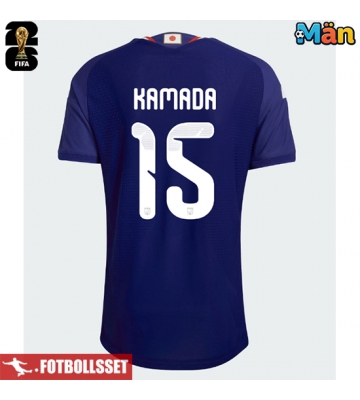 Japan Daichi Kamada #15 Hemmatröja VM 2026 Kortärmad