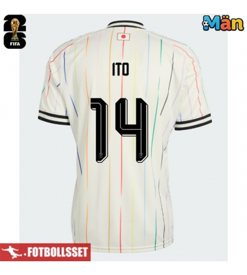 Japan Junya Ito #14 Bortatröja VM 2026 Kortärmad