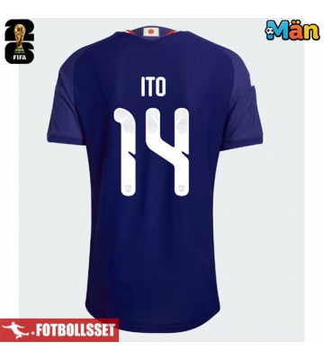 Japan Junya Ito #14 Hemmatröja VM 2026 Kortärmad