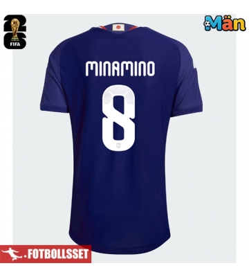 Japan Takumi Minamino #8 Hemmatröja VM 2026 Kortärmad