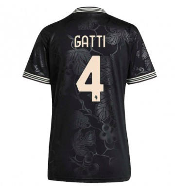 Juventus Federico Gatti #4 Tredje Tröja Dam 2025-26 Kortärmad