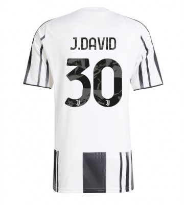 Juventus Jonathan David #30 Hemmatröja 2025-26 Kortärmad