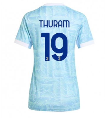 Juventus Khephren Thuram #19 Bortatröja Dam 2025-26 Kortärmad