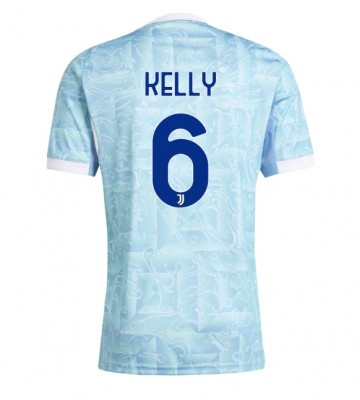 Juventus Lloyd Kelly #6 Bortatröja 2025-26 Kortärmad
