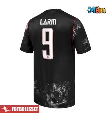 Kanada Cyle Larin #9 Bortatröja VM 2026 Kortärmad