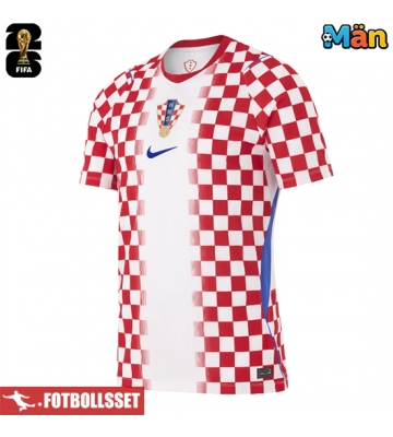 Kroatien Hemmatröja VM 2026 Kortärmad