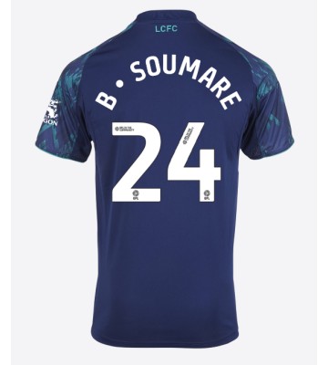 Leicester City Boubakary Soumare #24 Bortatröja 2025-26 Kortärmad