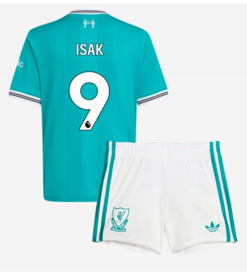 Liverpool Alexander Isak #9 Tredje Tröja Barn 2025-26 Kortärmad (+ Korta byxor)
