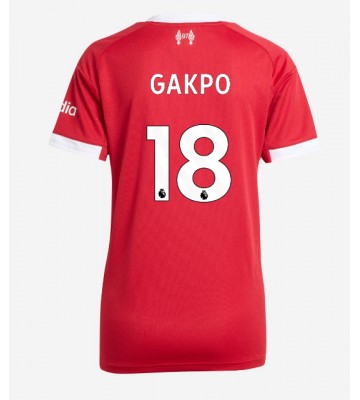 Liverpool Cody Gakpo #18 Hemmatröja Dam 2025-26 Kortärmad