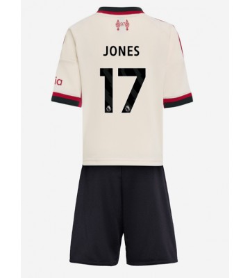 Liverpool Curtis Jones #17 Bortatröja Barn 2025-26 Kortärmad (+ Korta byxor)