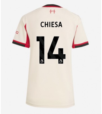 Liverpool Federico Chiesa #14 Bortatröja Dam 2025-26 Kortärmad