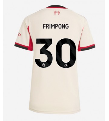 Liverpool Jeremie Frimpong #30 Bortatröja Dam 2025-26 Kortärmad