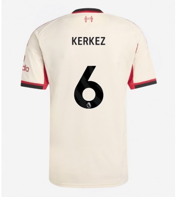 Liverpool Milos Kerkez #6 Bortatröja 2025-26 Kortärmad
