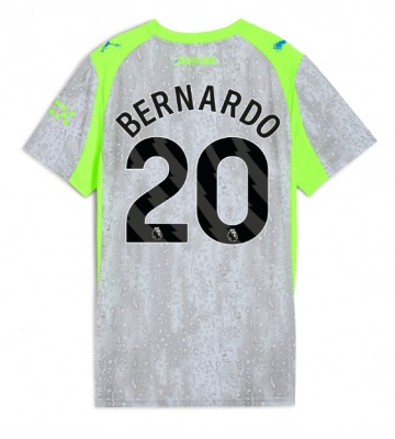 Manchester City Bernardo Silva #20 Tredje Tröja Dam 2025-26 Kortärmad