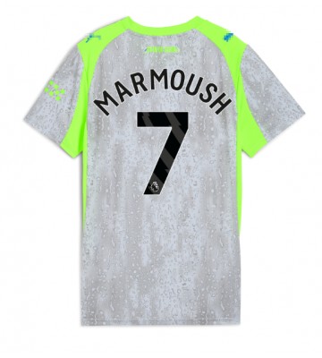 Manchester City Omar Marmoush #7 Tredje Tröja Dam 2025-26 Kortärmad