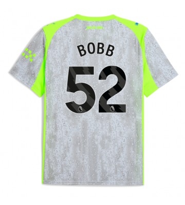 Manchester City Oscar Bobb #52 Tredje Tröja 2025-26 Kortärmad
