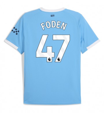 Manchester City Phil Foden #47 Hemmatröja 2025-26 Kortärmad